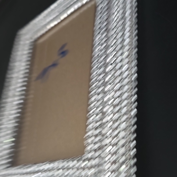 Elegant Silver Photo Frame New 7x5 Handmade - Picture 4 of 4